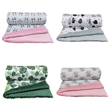 Одеяло на кровать PLED MINKY 140х200 СМ УЗОРЫ