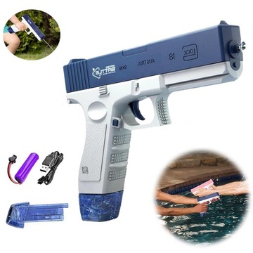 Pistoletów Na Wodę Glock Automatyczna Miotacz Broń Natryskowa Dwa Magazynki