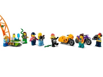LEGO City 60339 Арена для трюков с двумя петлями Мотоциклы-монстр-траки