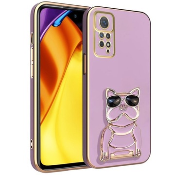ETUI GLAMOUR DOG 6D DO XIAOMI REDMI NOTE 11 PRO / 12 PRO 4G PODSTAWKA CASE