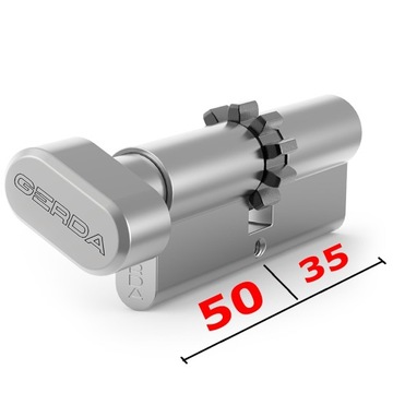 ВСТАВКА GERDA H PLUS, РУЧКА ЗВЕЗДОЧКИ G50/35 НИКЕЛЬ