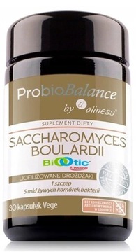 probiotyk Saccharomyces Boulardii 5 mld x30 kaps