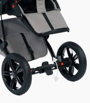 КОЛЯСКА DADA PRAMS MAX 500 DEEP 2В1 МИНДАЛЬНОЕ МОЛОКО