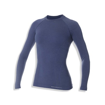 Koszulka termoaktywna dł rękaw BRUBECK ACTIVE WOOL