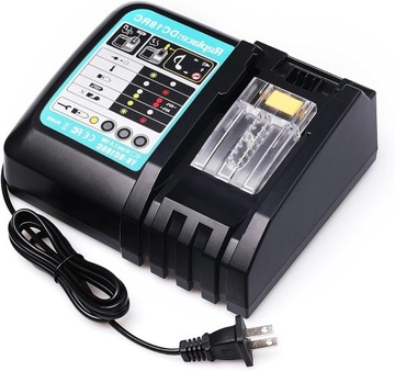 ŁADOWARKA OGNIW FOR ELEKTRONARZĘDZIA MAKITY DC18RC 18v LI-ION AKUMULATORÓW