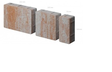 Брусчатка Бари 6 см Меланж Подъездная Терраса АКЦИЯ