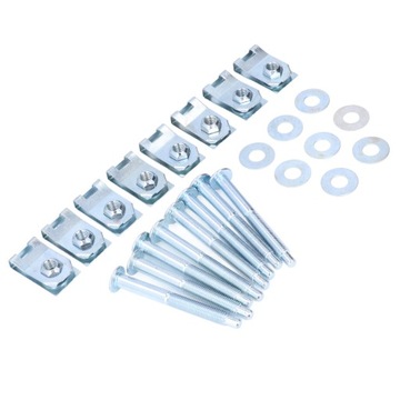 Комплект элементов для крепления на кузове грузовика Шайба с болтом-гайкой.