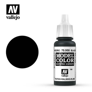Vallejo Model Color 950-18 ml. Black NEW