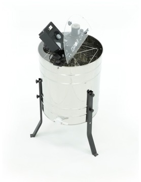 Медогонка диагональная 4-рамочная Wielkopolska, Langstroth, ?500мм, электрическая 230В