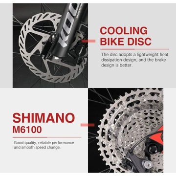 SAVA DECK6.1 Rower górski z włókna węglowego MTB karbon Shimano Deore M6100