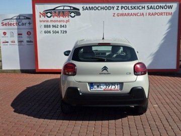 Citroen C3 III Hatchback 1.2 PureTech 68KM 2017 Citroen C3 1.2 Benzyna Perłowy lakier Klimatyzacja Zadbany Zamiana FV-Marża, zdjęcie 11