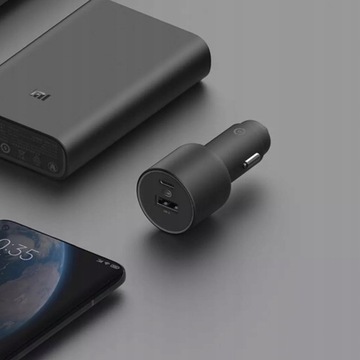 Автомобильное зарядное устройство Xiaomi USB Type C 5000 мА