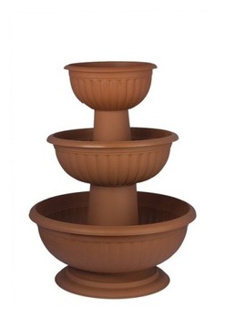Kaskada kwiatowa Gracja 3 terakota Form-plastic