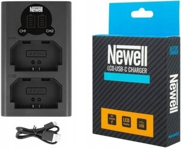Двухканальное зарядное устройство Newell DL-USB-C для NP-FZ100