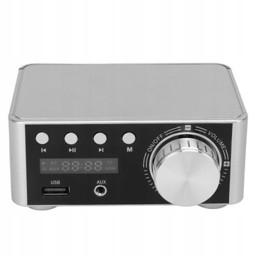 Wzmacniacz Bluetooth Srebrny Mini Bluetooth 5.0