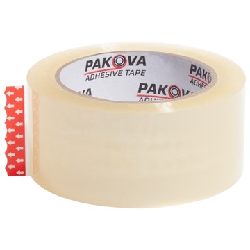 TAŚMA pakowa BEZBARWNA 48/100y TAŚMA klejąca PAKOVA