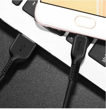 ЧЕРНЫЙ УНИВЕРСАЛЬНЫЙ USB-КАБЕЛЬ TYPE-C РАЗЪЕМ HOCO X14 1M БЫСТРАЯ ЗАРЯДКА