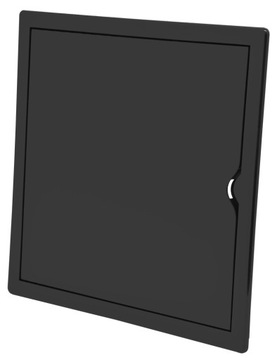 DRZWICZKI REWIZYJNE 25x25 cm PLASTIKOWE ABS GRAFIT