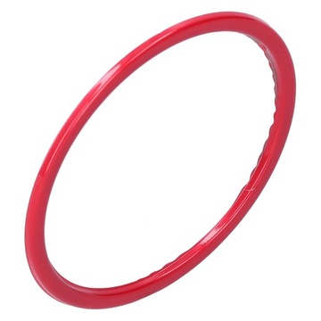 Круглая наклейка на отделку рулевого колеса автомобиля