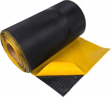 TAŚMA EPDM SAMOPRZYLEPNA FARTUCH PEŁNY KLEJ HYDROIZOLACJA OKNA 300mm 20mb