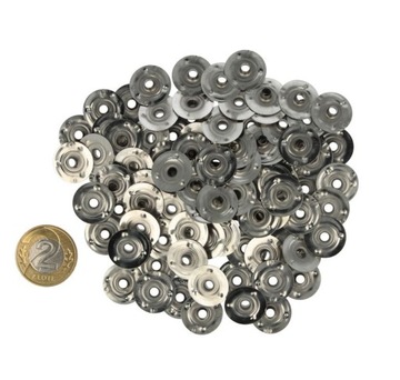 BLASZKI DO KNOTÓW 100 SZT BLASZKA DO KNOTA KNOT