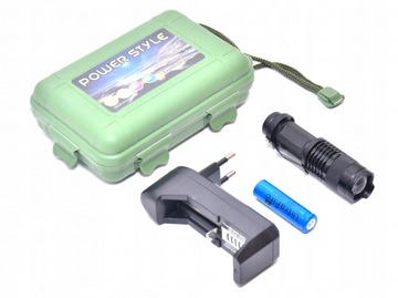 УФ-ФОНАРИК УЛЬТРАФИОЛЕТОВОЕ ЗАРЯДНОЕ УСТРОЙСТВО ДЛЯ БАТАРЕИ ZOOM