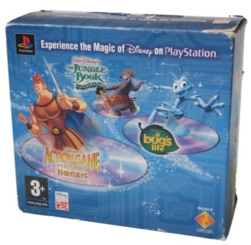 PS1 DISNEY TRIPLE PACK HERCULES JUNGLE BOOK A BUG