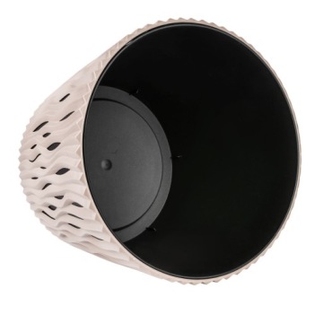 Цветочный горшок Sandy Round DSR190 Mocca со вставкой
