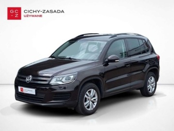Volkswagen Tiguan I SUV Facelifting 1.4 TSI BlueMotion 122KM 2013 Volkswagen Tiguan SalonPL serwis ASO 1.4TSI 122KM bezwypadkowy bi-xenon PD
