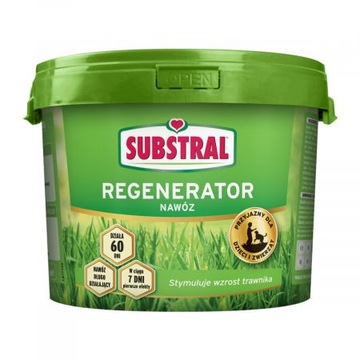 Nawóz 60 dni SUBSTRAL regenerator do trawnika 5 kg