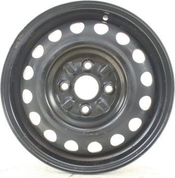 DISK OCELOVÝ SUZUKI SPLASH SWIFT IGNIS OPEL AGILA 4X100 ET45 4,5J 14''