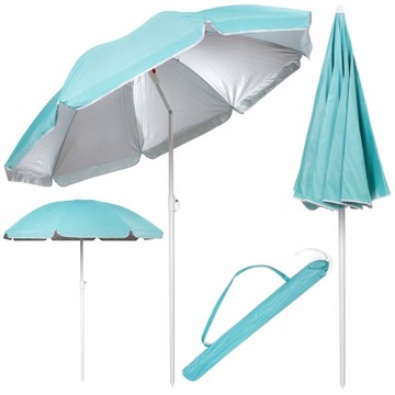 БОЛЬШОЙ САДОВЫЙ ПЛЯЖНЫЙ ЗОНТ BESTIF РАЗБИВАЕМЫЙ ДЛЯ ПЛЯЖА 1,8 М 180 см