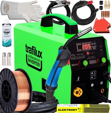 SPAWARKA PÓŁAUTOMAT 200 MMA TIG EURO SYNERGIA 3W1