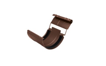 Łącznik rynny BUDMAT FLAMINGO 150mm - cz. brąz