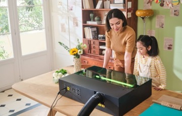 XTOOL S1 ТОЧНЫЙ ЛАЗЕРНО-ГРАВИРОВАЛЬНЫЙ СТАНОК 2В1 40ВТ ДЫМОПОГЛОЩИТЕЛЬ - КОМПЛЕКТ