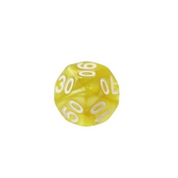 KOSTKA RPG KOŚĆ DZIESIĘCIOŚCIENNA K10 00-90 PERŁA MĄDROŚCI