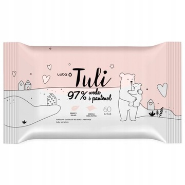 LUBA TULI CHUSTECZKI NAWILŻANE 60SZT PANTENOL