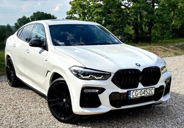 BMW X6 G06 M SUV 3.0 M50d 400KM 2020 BMW X6 Salon Polska X6 M50 d 400 KM Night Vision 3.0 Diesel 400KM, zdjęcie 2