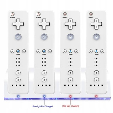 Зарядное устройство Wii на 4 планшета с аккумуляторами 2800 мАч