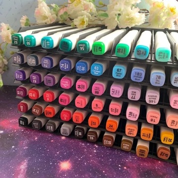 ДВОЙНЫЕ АЛКОГОЛЬНЫЕ МАРКЕРЫ TRAVELBOX 40 ШТ. ДЕКО