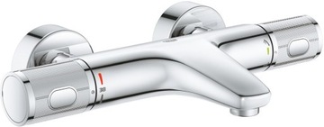 BATERIA WANNOWA PRYSZNICOWA ŚCIENNA CHROM GROHE BAULOOP