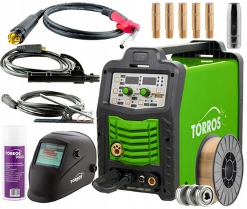 Spawarka Migomat Torros MIG200 Puls M2004, 3 w 1, synerg