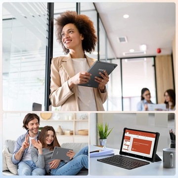 Планшет TOSCIDO, 10,1 дюйма, восьмиядерный процессор, 4 ГБ+64 ГБ, android 11 SIM/4G LTE/WIFI — серый