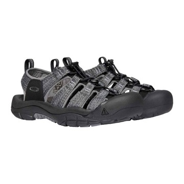 KEEN Sandały Newport H2 1022252 Black/Steel Grey