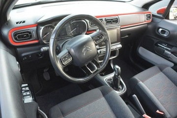 Citroen C3 III Hatchback 1.2 PureTech 110KM 2017 Citroen C3 1.2 PureTech panorama gwarancja przebie, zdjęcie 10