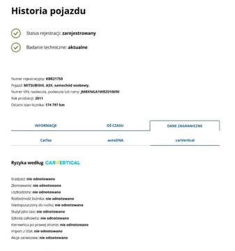 Mitsubishi ASX I SUV 1.6 MIVEC 117KM 2011 Mitsubishi ASX 1.6 Benzyna 115km Klimatyzacja brak korozji GWARANCJA 1.6, zdjęcie 21