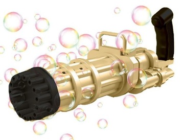 PISTOLET NA BAŃKI Maszynka BUBBLE GUN 21 otworów