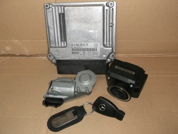 ZESTAW KOMPUTER STACYJKA MERCEDES W211 3.2 CDI KPL