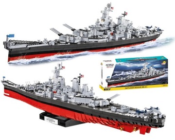 KLOCKI COBI 4837 PANCERNIK BATTLESHIP MISSOURI