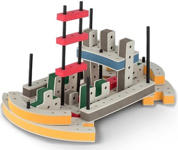 Кубики Inventor Box - Набор изобретателя (65 штук)